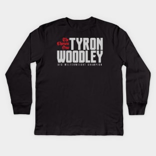 Tyron Woodley The Chosen One Kids Long Sleeve T-Shirt